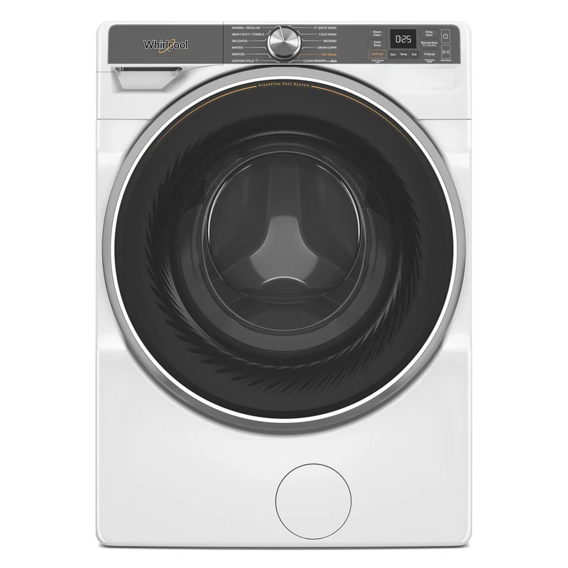 Whirlpool Laveuse à chargement frontal de 5,8 pi cu avec système de ventilation FreshFlow™ WFW6720RW