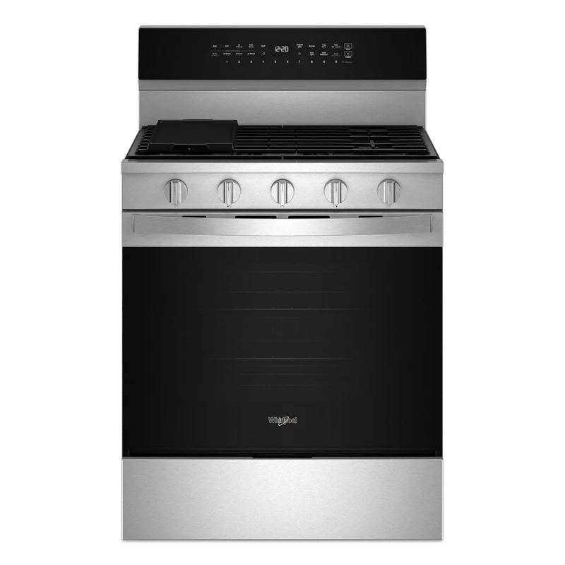 Whirlpool Cuisinière autonome à gaz de 30 pouces avec technologie Air Fry WFGS7530RZ