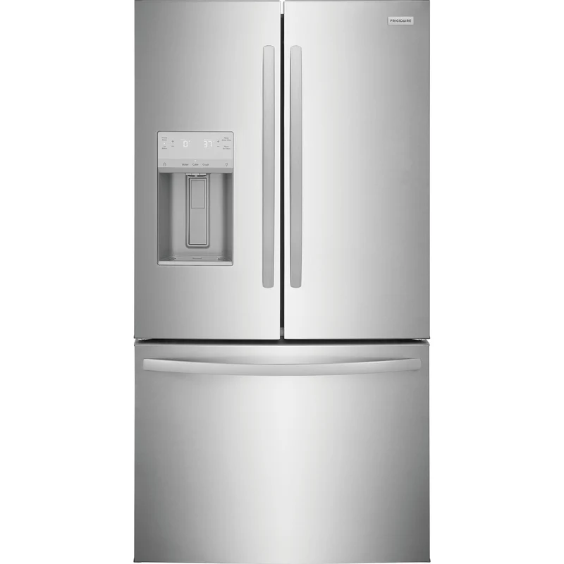 Frigidaire Réfrigérateur trois portes avec porte à deux battants de 36 po, 27.8 pi cu avec distributeur FRFS2823AS