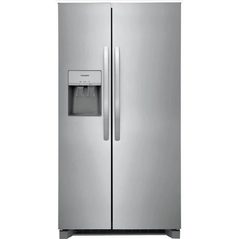 Frigidaire Réfrigérateur côte-à-côte amovible de 33 po., 22,2 pi.cu. avec système distributeur d'eau et de glaçons FRSS2323AS