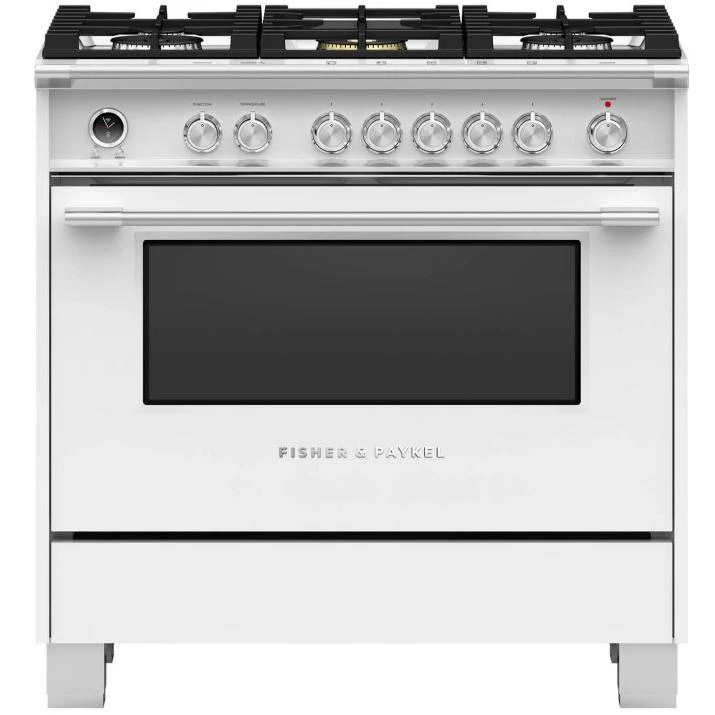 Fisher & Paykel Cuisinière amovible à biénergie de 30 po avec technologie AeroTech™ OR36SCG6W1