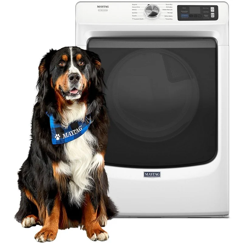 Maytag Sécheuse électrique de 7,4 pi. cu. avec option Pet Pro YMED7020RW