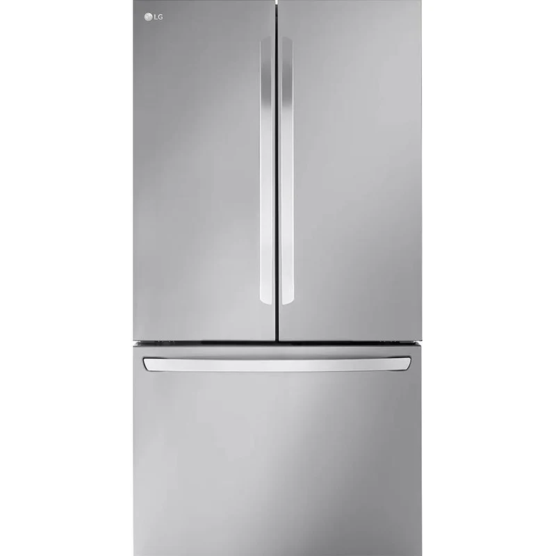 LG Réfrigérateur trois portes avec porte à deux battants à profondeur de comptoir Max de 36 pouces, 27 pi. cu. avec Linear Cooling™ LRFLC2706S
