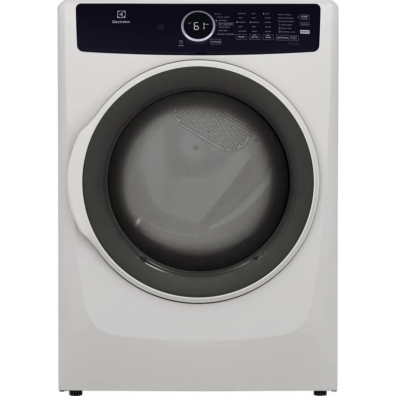 Electrolux Sécheuse électrique de 8.0 pi.cu. avec 7 programmes de séchage ELFE743CAW [BOITE OUVERTE]