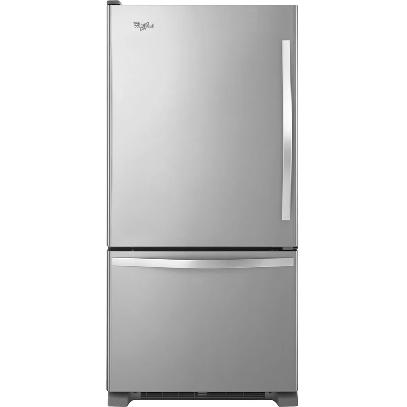Whirlpool Réfrigérateur à congélateur inférieur de 30 po, 18,6 pi cu WRB329LFBM