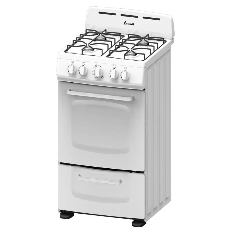 Avanti Cuisinière à gaz autonome de 20 po GRO20P0W