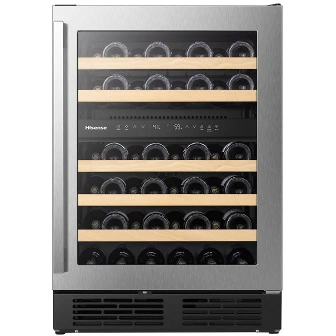 Hisense Refroidisseur à vin de 46 bouteilles avec Wifi HWD046N6SS