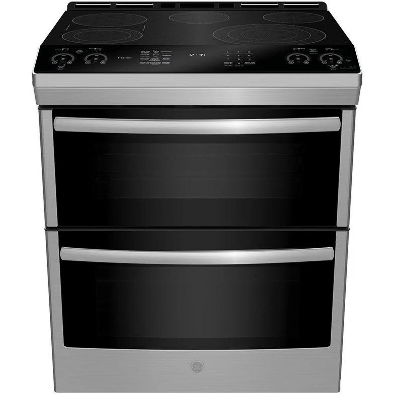 GE Profile Cuisinière encastrable électrique de 30 po. avec technologie convection européenne véritable PCS980YMFS
