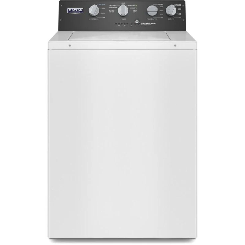 Maytag Commercial Laundry Laveuse à chargement par le dessus de 4,0 pi. cu. avec agitateur à double action MVWP586GW