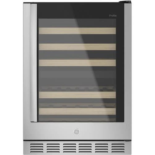 GE Profile Refroidisseur à vin de 44 bouteilles avec zone double PWS06DSPSS