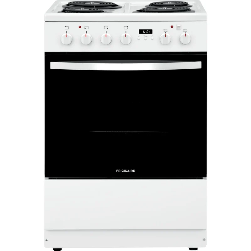 Frigidaire Cuisinière amovible électrique de 24 pouces avec technologie convection FCFC241CAW