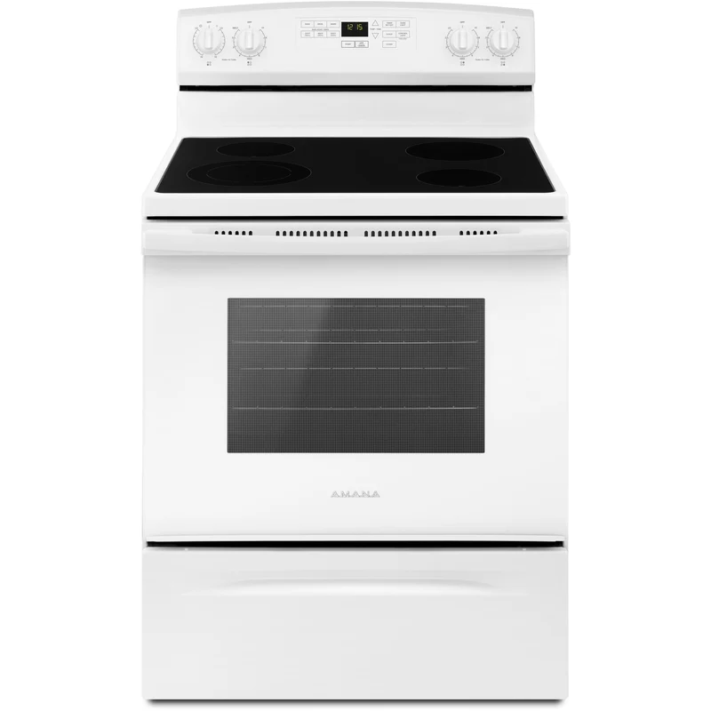 Amana Cuisinière électrique amovible de 30 po YAER6603SFW