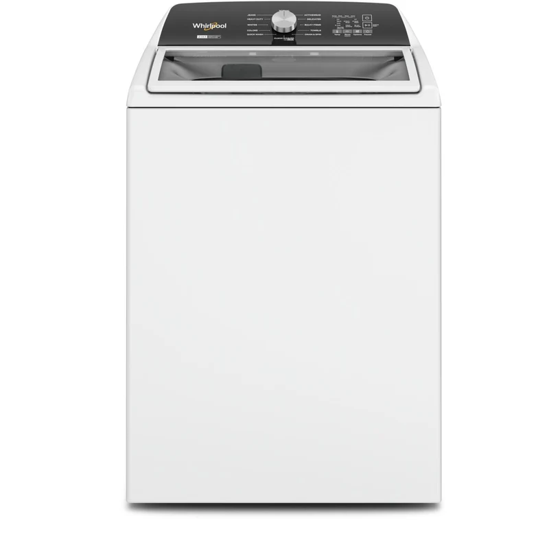 Whirlpool Laveuse à chargement vertical de 5,4 pi cu avec agitateur amovible WTW5057LW