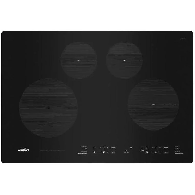 Whirlpool Table de cuisson encastrée électrique de 30 po avec technologie induction WCI55US0JB
