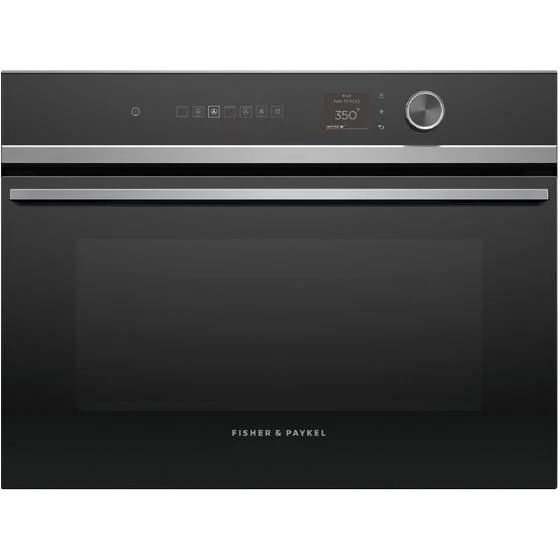 Fisher & Paykel Four mural à vapeur encastré de 24 pouces, 1,9 pi. cu. avec technologie AeroTech™ OS24NDLX1