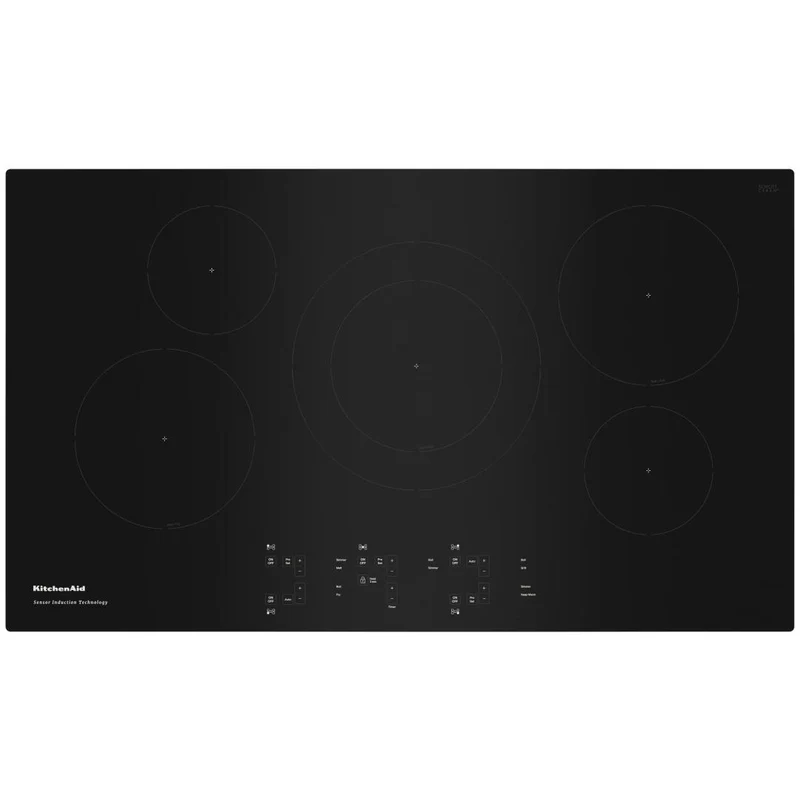 KitchenAid Table de cuisson encastrée à induction de 36 po KCIG556JBL