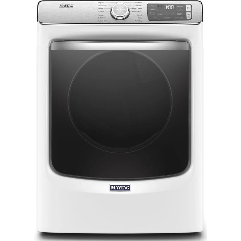 Maytag Sécheuse à gaz de capacité 7,3 pi cu avec capteur d'humidité MGD8630HW