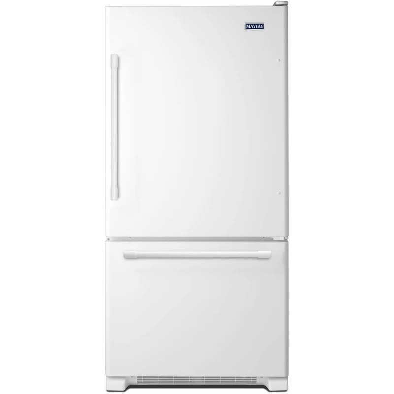 Maytag Réfrigérateur à congélateur inférieur de 30 po, 18.6 pi cu MBB1957FEW