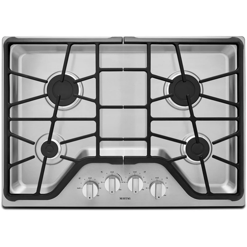 Maytag Table de cuisson encastrée à gaz de 30 po MGC7430DS