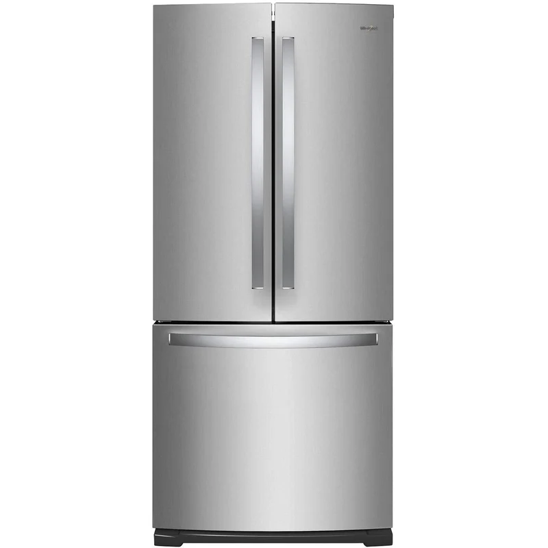 Whirlpool Réfrigérateur trois portes avec porte à deux battants amovible de 30 po 19,68 pi.cu. avec filtre à air FreshFlow™. WRF560SFHZ