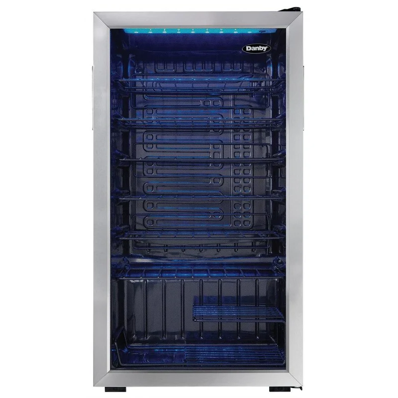 Danby Refroidisseur à vin autoportant de 36 bouteilles avec éclairage DEL DWC036A1BSSDB-6