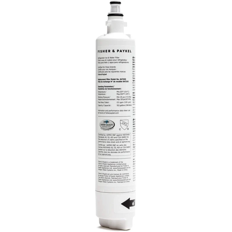Fisher & Paykel Accessoires de réfrigération Filtre à eau FWC3