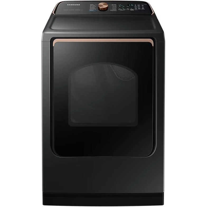 Samsung Sécheuse intelligente électrique de 7,4 pi. cu. avec séchage soins d'animaux DVE54CG7550VAC