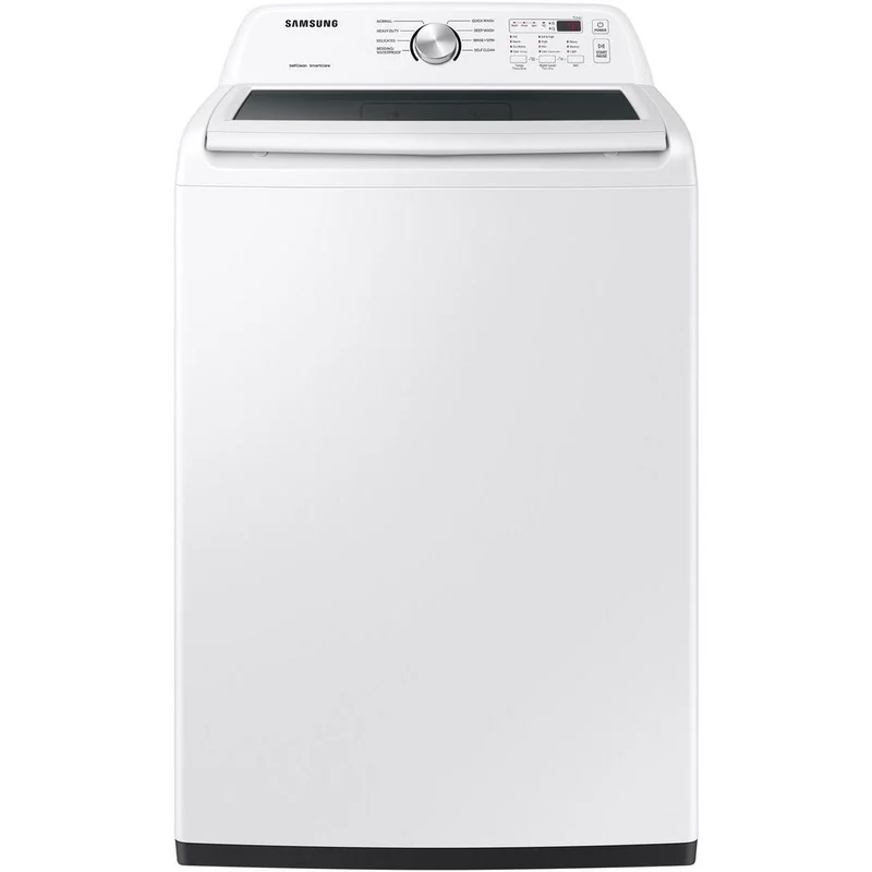 Samsung Laveuse à chargement vertical de 5.0 pi.cu. avec agitateur ActiveWave™ WA44A3205AW/A4